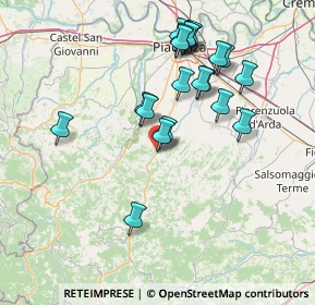 Mappa Via Genova, 29028 Ponte dell'Olio PC, Italia (14.608)