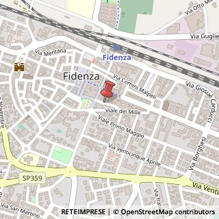 Mappa Vicolo zuccheri 9, 43036 Fidenza, Parma (Emilia Romagna)
