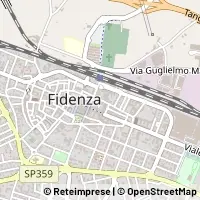 Kaart Fidenza