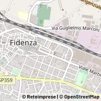 Kaart Fidenza
