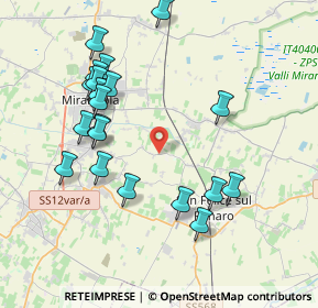 Mappa Via Granarolo, 41038 San Felice Sul Panaro MO, Italia (4.093)