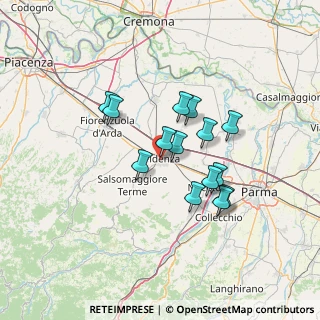 Mappa Via 4 Novembre, 43036 Fidenza PR, Italia (11.05143)