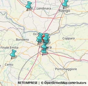 Mappa Via Bentivoglio, 44123 Ferrara FE, Italia (24.41143)