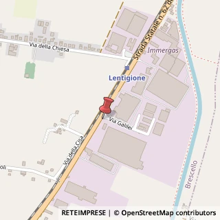 Mappa Via della Cisa, 51/a, 42041 Brescello, Reggio nell'Emilia (Emilia Romagna)