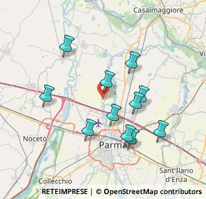 Mappa Strada Commenda, 43126 Parma PR (6.67455)