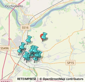 Mappa Via Formia, 44123 Ferrara FE, Italia (3.75929)