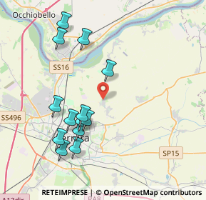 Mappa Via Formia, 44123 Ferrara FE, Italia (4.05385)