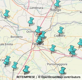 Mappa Via Formia, 44123 Ferrara FE, Italia (20.8875)