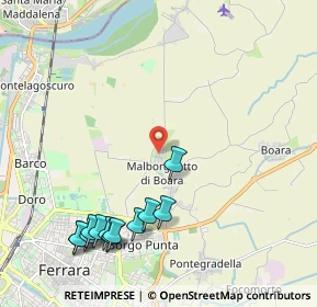 Mappa Via Formia, 44123 Ferrara FE, Italia (2.55417)