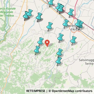Mappa Loc. Borgo di Gesso, 29013 Carpaneto piacentino PC, Italia (10.068)