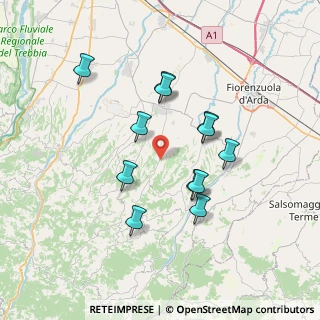 Mappa Loc. Borgo di Gesso, 29013 Carpaneto piacentino PC, Italia (6.495)