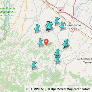 Mappa Loc. Borgo di Gesso, 29013 Carpaneto piacentino PC, Italia (6.498)
