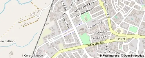 Mappa Fidenza