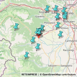 Mappa Saluzzo, 10064 Pinerolo TO, Italia (16.774)