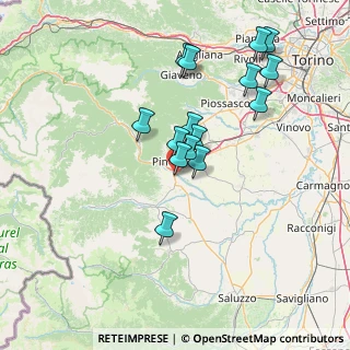 Mappa Saluzzo, 10064 Pinerolo TO, Italia (13.41067)