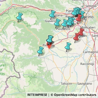 Mappa Saluzzo, 10064 Pinerolo TO, Italia (19.309)