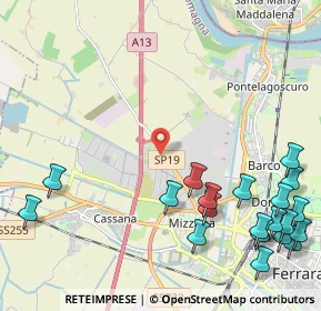 Mappa Via Mario Roffi, 44123 Ferrara FE, Italia (3.029)