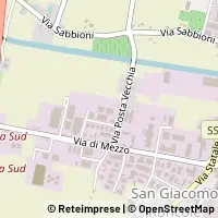 Mapa Mirandola