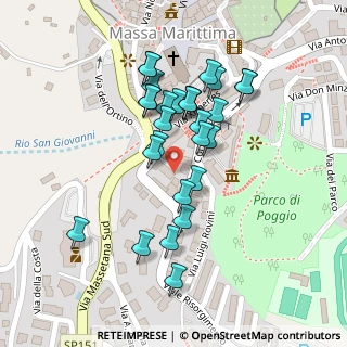 Mappa Via Filippo Corridoni, 58024 Massa Marittima GR, Italia (0.10714)