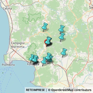 Mappa Via Filippo Corridoni, 58024 Massa Marittima GR, Italia (11.29)