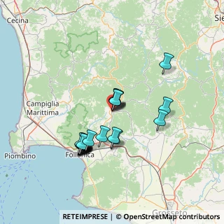 Mappa Via Filippo Corridoni, 58024 Massa Marittima GR, Italia (13.095)