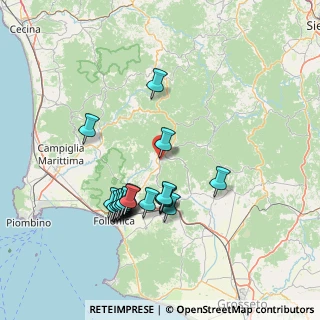 Mappa Via Filippo Corridoni, 58024 Massa Marittima GR, Italia (14.65)