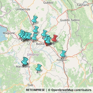 Mappa Via dei Vetturali, 06081 Santa Maria degli Angeli PG, Italia (15.0015)