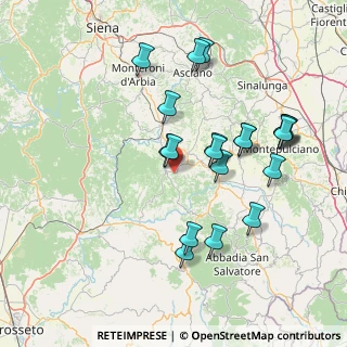 Mappa Pod. Fornacella, 53024 Montalcino SI, Italia (15.7645)