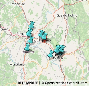 Mappa Via del Caminaccio, 06081 Assisi PG, Italia (11.656)
