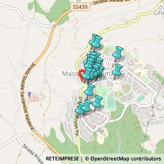 Mappa Via Butigni, 58024 Massa Marittima GR, Italia (0.273)