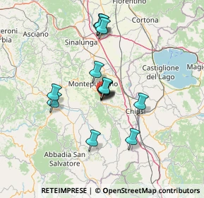Mappa Via Po, 53042 Chianciano Terme SI, Italia (11.97)