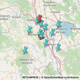 Mappa Via Adda, 53042 Chianciano Terme SI, Italia (10.89071)