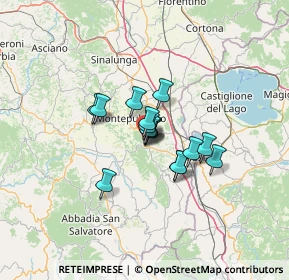 Mappa Via Adda, 53042 Chianciano Terme SI, Italia (7.77375)