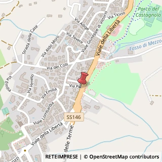 Mappa Viale della Libertà, 354, 53042 Chianciano Terme, Siena (Toscana)