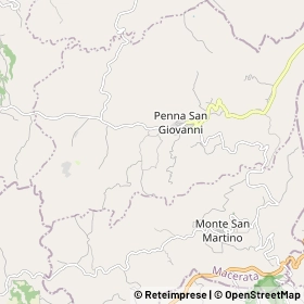 Mappa Penna San Giovanni