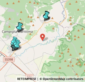 Mappa Loc campo alla cavalla, 57028 Suvereto LI, Italia (5.148)