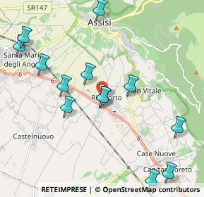 Mappa Rivotorto, 06081 Assisi PG, Italia (2.38308)
