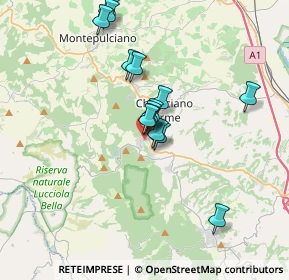 Mappa Viale Roma, 53042 Chianciano Terme SI, Italia (3.08)