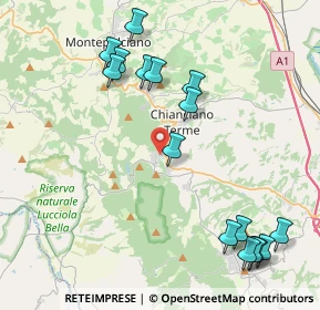 Mappa Viale Roma, 53042 Chianciano Terme SI, Italia (5.06125)