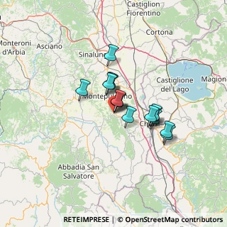 Mappa Piazza Guglielmo Marconi, 53042 Chianciano Terme SI, Italia (9.242)