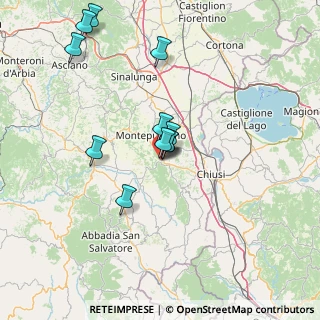 Mappa Piazza Guglielmo Marconi, 53042 Chianciano Terme SI, Italia (13.73727)