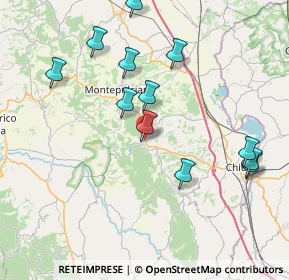 Mappa Via delle Rose, 53042 Chianciano Terme SI, Italia (8.47333)