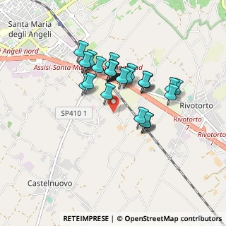 Mappa Via Bottoneto, 06081 Assisi PG, Italia (0.73929)