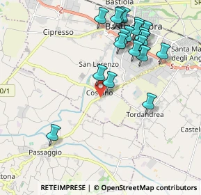 Mappa Via Santa Elisabetta, 06083 Bastia Umbra PG, Italia (2.2215)