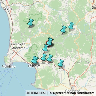 Mappa Via E. Comparini, 58024 Massa Marittima GR, Italia (11.75133)