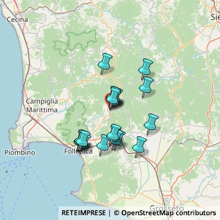 Mappa Via E. Comparini, 58024 Massa Marittima GR, Italia (11.2025)
