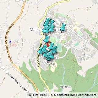 Mappa Via E. Comparini, 58024 Massa Marittima GR, Italia (0.3095)