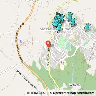 Mappa Via della Costa, 58024 Massa Marittima GR, Italia (0.62)