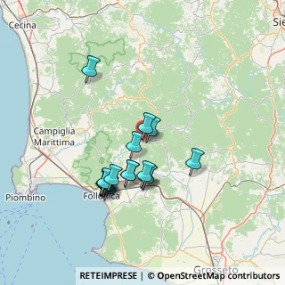 Mappa V.le Risorgimento, 58024 Massa Marittima GR, Italia (12.7475)