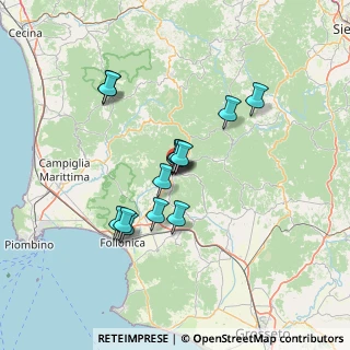 Mappa Via Enrico Fermi, 58024 Massa Marittima GR, Italia (11.465)